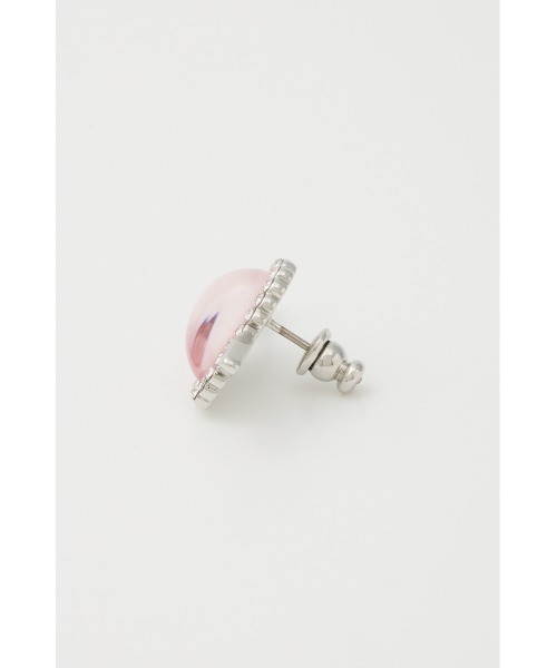 SLY（スライ）の「CUPID HEART P/EARRING キューピッド ハートピアス（ピアス（両耳用）・レディース・ピンク/ブラック・FREE）」の9枚目の写真