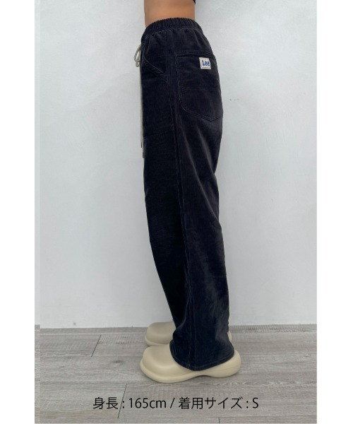 ALEXIA STAM（アリシアスタン）の「[Lee x ALEXIA STAM] Relax Corduroy Pants /Leeコラボ コーデュロイパンツ（その他パンツ・レディース・チャコールグレー・S/M）」の5枚目の写真