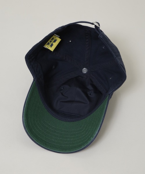 NANO universe（ナノユニバース）の「UNIVERSEITY OF MICHIGAN/MICHIGAN TWILL WASHED CAP（キャップ・メンズ・ホワイト/ネイビー・FREE）」の4枚目の写真