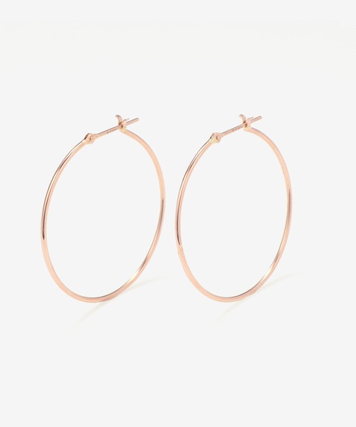 【K18】ESTELLE エステール 〈5mm〉ピンクゴールドピアス　日本製 ESTELLE ピアス K18 ピンクゴールド （5mm） ESTELLE/エステール