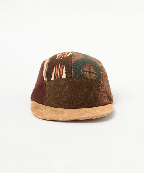 BEAMS PLUS（ビームスプラス）の「マルチ 5パネル キャップ（キャップ・メンズ・ブラック/ライトブラウン・ONE SIZE）」の5枚目の写真