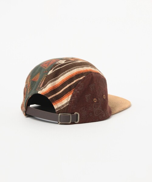 BEAMS PLUS（ビームスプラス）の「マルチ 5パネル キャップ（キャップ・メンズ・ブラック/ライトブラウン・ONE SIZE）」の6枚目の写真