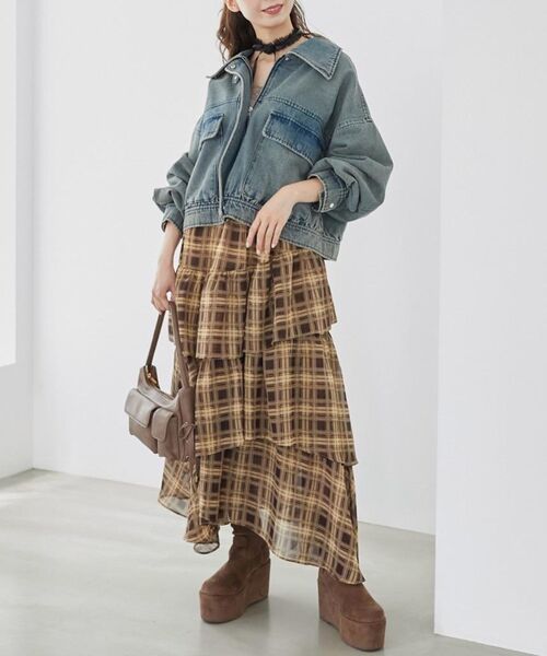 MAJESTIC LEGON（マジェスティックレゴン）の「厚底ストレッチショートブーツ（ブーツ・レディース・ブラウン/ダークブラウン/ブラック系その他/ブラック・MEDIUM/LARGE/X-LARGE/SMALL）」の14枚目の写真