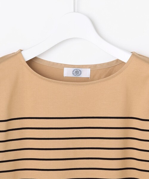 J.PRESS(ジェイプレス)の「バスクボーダー カットソー(Tシャツ/カットソー・レディース・ライトグレー系1/パープル系1/黄土色系1・LARGE/MEDIUM)」の19枚目の写真