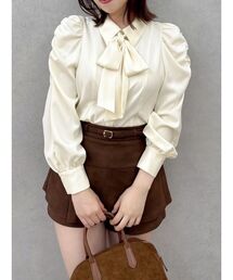 dazzlin | 2WAYボウタイペプラムブラウス(シャツ/ブラウス)