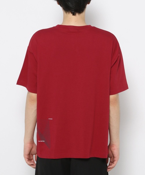 HARE（ハレ）の「ジオメトリックプリントカット(HARE)（Tシャツ/カットソー・メンズ・レッド/ホワイト/ブラック・FREE）」の15枚目の写真