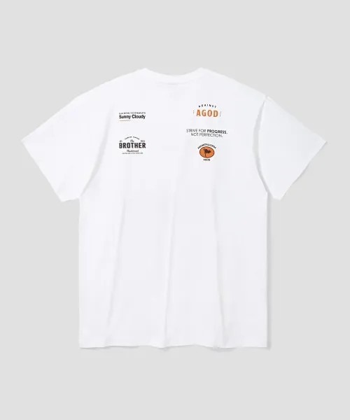 Vini(ヴィニ)の「レーシング半袖Tシャツ(Tシャツ/カットソー・レディース・ライトベージュ/ダークグリーン/ホワイト・LARGE/MEDIUM/SMALL)」の4枚目の写真