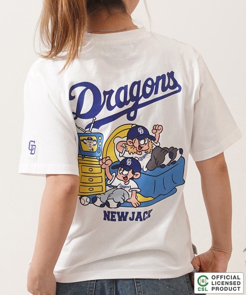 新品　サルセーション　Baseball's style tshirt 　Mサイズ セ・リーグ】NEW JACK プロ野球 Tシャツ / NEW JACK