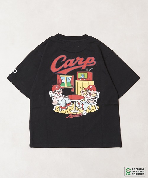 新品　サルセーション　Baseball's style tshirt 　Mサイズ Salsation サルセーション オーバーサイズTシャツ ダークブルー