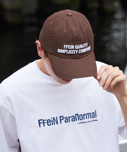 FFEIN（フェイン）の「【FFEIN(フェイン)】3D刺繍ロゴキャップ / 刺繍 深めキャップ（キャップ・メンズ・レッド/ブラウン/ブラック/ブルー・FREE）」の2枚目の写真