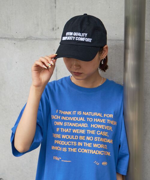FFEIN（フェイン）の「【FFEIN(フェイン)】3D刺繍ロゴキャップ / 刺繍 深めキャップ（キャップ・メンズ・レッド/ブラウン/ブラック/ブルー・FREE）」の8枚目の写真