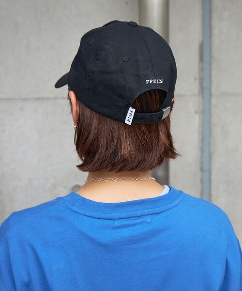 FFEIN（フェイン）の「【FFEIN(フェイン)】3D刺繍ロゴキャップ / 刺繍 深めキャップ（キャップ・メンズ・レッド/ブラウン/ブラック/ブルー・FREE）」の9枚目の写真