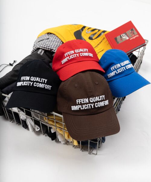 FFEIN（フェイン）の「【FFEIN(フェイン)】3D刺繍ロゴキャップ / 刺繍 深めキャップ（キャップ・メンズ・レッド/ブラウン/ブラック/ブルー・FREE）」の18枚目の写真