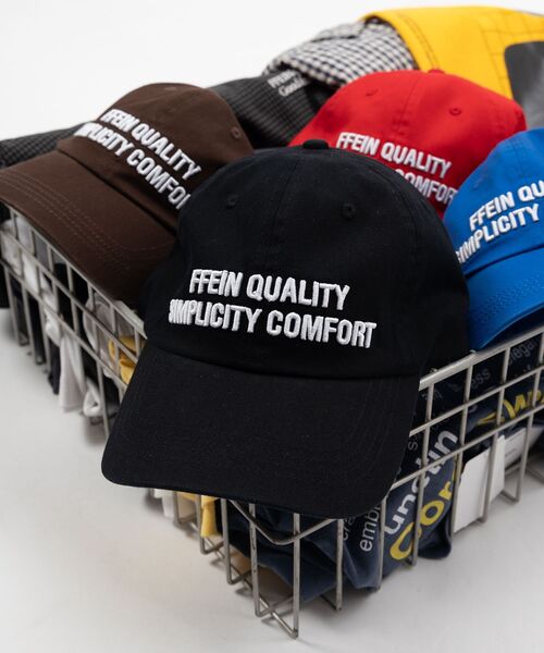 FFEIN（フェイン）の「【FFEIN(フェイン)】3D刺繍ロゴキャップ / 刺繍 深めキャップ（キャップ・メンズ・レッド/ブラウン/ブラック/ブルー・FREE）」の19枚目の写真