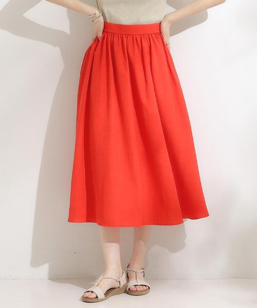 DRESKIP(ドレスキップ)の「【高レビュー/着丈選べる】華やかさをプラスする アソートロングスカート(スカート・レディース・グリーン系その他3/ネイビー系5/レッド系1/ブルー・11/00)」の20枚目の写真