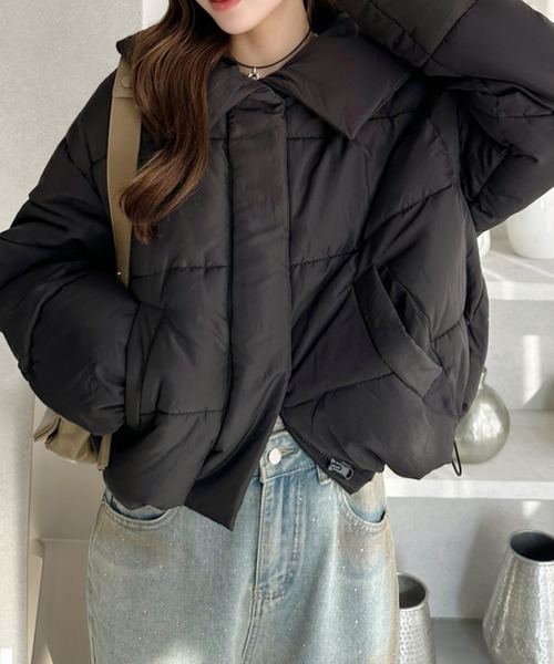 極美品✨セオリー 8万 ダウンコート ビッグカラー 2way ブラック ゆったり 予約販売】11月10日（金）発売スタート！ AMARC オリジナル