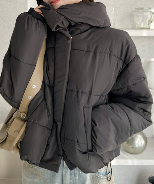 セール】ビッグカラー 中綿 ダウンジャケット（ダウンジャケット