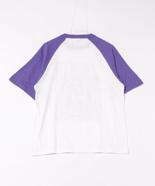 Rendez-Vous（ランデヴー）の「【 Care Bears 】 ケアベア アメリカンレトロTシャツ  25S6（Tシャツ/カットソー・レディース・ライトピンク/ホワイト×パープル・MEDIUM/LARGE）」の3枚目の写真