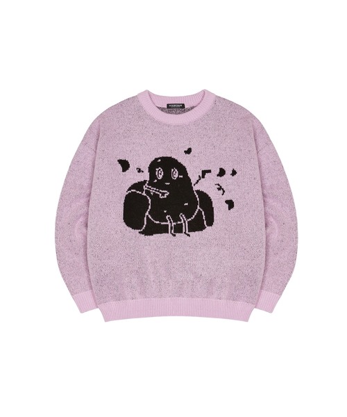 LUVISTRUE(ラヴイズトゥルー)の「CH COUCH KNIT(ニット/セーター・レディース・ブラック/パープル・FREE)」の16枚目の写真