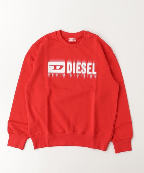 DIESEL KIDS(ディーゼルキッズ)の「DIESEL(ディーゼル)Kids & Junior ブランドロゴスウェットプルオーバー(スウェット・キッズ・ホワイト/ブルー/レッド/ブラック/ブルー系その他/ホワイト×レッド/ブラック×レッド・14Y/16Y/12Y/10Y/8Y/6Y/4Y)」の7枚目の写真