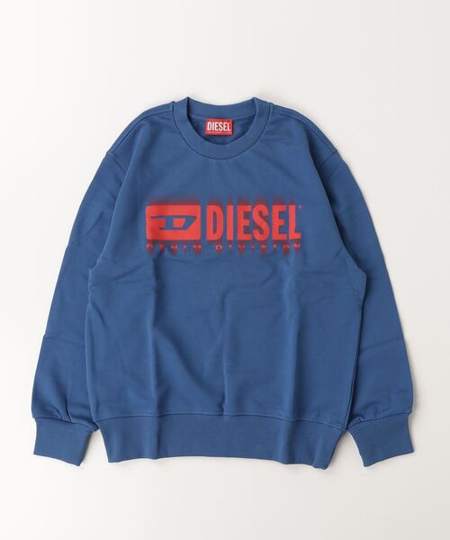 DIESEL KIDS(ディーゼルキッズ)の「DIESEL(ディーゼル)Kids & Junior ブランドロゴスウェットプルオーバー(スウェット・キッズ・ホワイト/ブルー/レッド/ブラック/ブルー系その他/ホワイト×レッド/ブラック×レッド・14Y/16Y/12Y/10Y/8Y/6Y/4Y)」の5枚目の写真