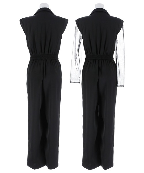 darial（ダリアル）の「【darial】2way pants set dress 2way パンツ セット ドレス お呼ばれ 結婚式 二次会 成人式 同窓会 セレモニードレス パーティドレス オケージョンドレス（パンツドレス・レディース・ブラック/ブラウン/グレー・S/M/L）」の13枚目の写真