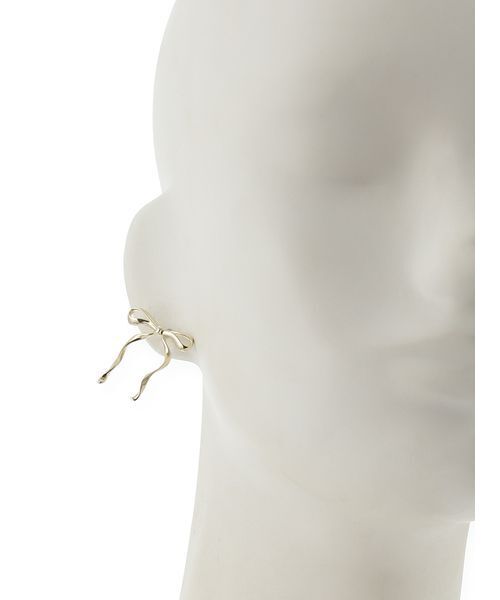 LILY BROWN（リリーブラウン）の「ハートリボンピアス（ピアス（両耳用）・レディース・ゴールド/シルバー・F）」の14枚目の写真