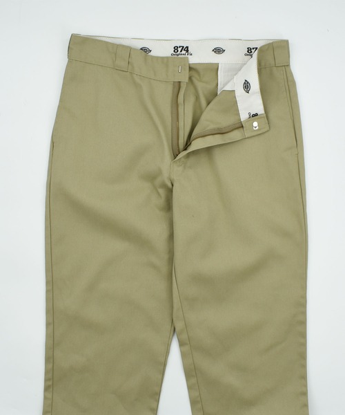 VINTAGE（ヴィンテージ）の「【USED】Dickies 874 チノクロスパンツ（チノパンツ・メンズ・カーキ・XXX-LARGE）」の2枚目の写真