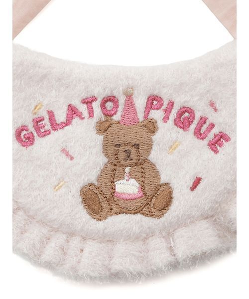 gelato pique（ジェラートピケ）の「【CAT&DOG】【Birthday】スムーズィーバースデースタイ（ペットウェア・レディース・ピンク/クリーム・F）」の12枚目の写真