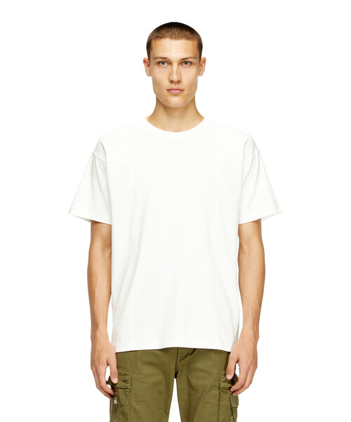 DIESEL(ディーゼル)の「メンズ Tシャツ T-NORM-INT(Tシャツ/カットソー・メンズ・ホワイト/ブラック/その他・XXX-LARGE/MEDIUM/SMALL/X-SMALL/X-LARGE/XX-LARGE/LARGE)」の12枚目の写真