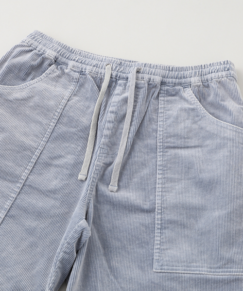 HANGTEN(ハンテン)の「【HANGTEN/ハンテン】別注 クラシック コーデュロイショートパンツ(その他パンツ・メンズ・サックスブルー/ベージュ・MEDIUM/LARGE)」の4枚目の写真