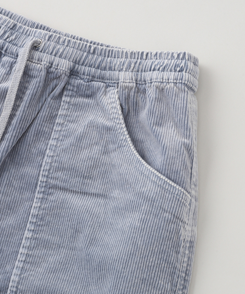HANGTEN(ハンテン)の「【HANGTEN/ハンテン】別注 クラシック コーデュロイショートパンツ(その他パンツ・メンズ・サックスブルー/ベージュ・MEDIUM/LARGE)」の5枚目の写真