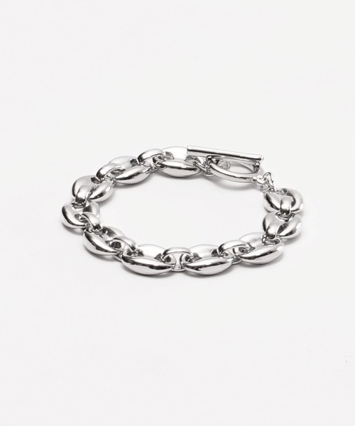 MinoriTY（マイノリティ）の「【MinoriTY Select】マリーナチェーンブレスレット メンズ ウィメンズ ユニセックス（ブレスレット・メンズ・シルバー/ブラック/ゴールド・FREE）」の4枚目の写真
