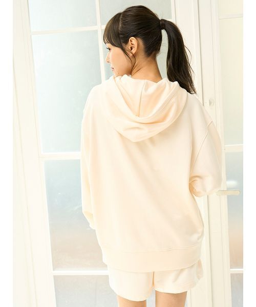 スポーティーベア裏毛パーカ（ルームウェア/パジャマ）｜gelato