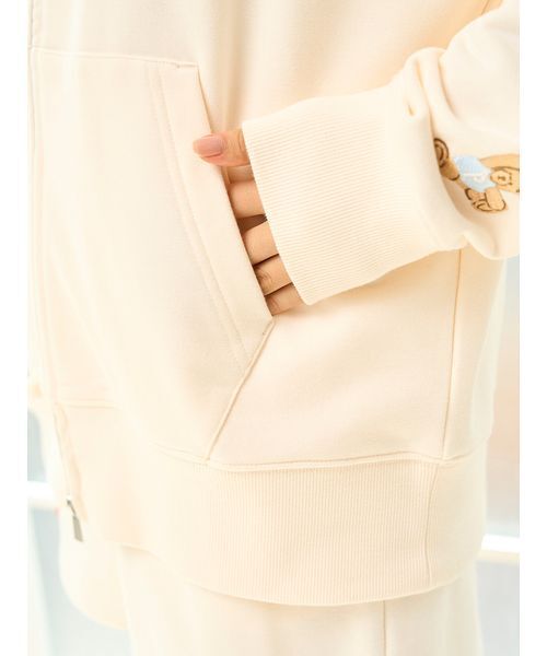 gelato pique（ジェラートピケ）の「スポーティーベア裏毛パーカ