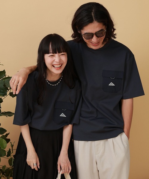 GLOBAL WORK(グローバルワーク)の「KELTYコラボTシャツ/半袖/576834(Tシャツ/カットソー・メンズ・ネイビー/ベージュ/ホワイト系その他5/ホワイト系その他6/ホワイト系その他7・SMALL/MEDIUM/LARGE)」の5枚目の写真