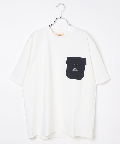 GLOBAL WORK(グローバルワーク)の「KELTYコラボTシャツ/半袖/576834(Tシャツ/カットソー・メンズ・ネイビー/ベージュ/ホワイト系その他5/ホワイト系その他6/ホワイト系その他7・SMALL/MEDIUM/LARGE)」の6枚目の写真
