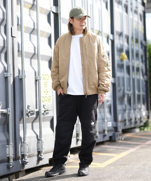 THE NORTH FACE(ザノースフェイス)の「THE NORTH FACE/ザ・ノース・フェイス INSULATION BOMB JK ジャケット MA-1 撥水 保温 軽量 NY82552(ブルゾン・メンズ・ダークグレー/ダークベージュ/ブラック・XL/L/M/S/XXL)」の22枚目の写真