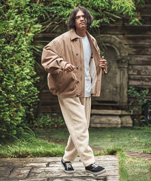 CAMBIO(カンビオ)の「mp14016- Fleece Balloon Easy Pants バルーンイージーパンツ(CAM25AW-022)(その他パンツ・メンズ・ブラウン/ベージュ/チャコール・S/M/L)」の8枚目の写真