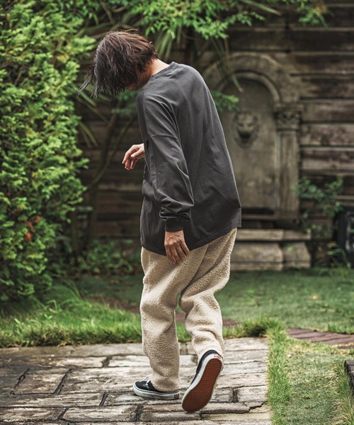CAMBIO(カンビオ)の「mp14016- Fleece Balloon Easy Pants バルーンイージーパンツ(CAM25AW-022)(その他パンツ・メンズ・ブラウン/ベージュ/チャコール・S/M/L)」の9枚目の写真
