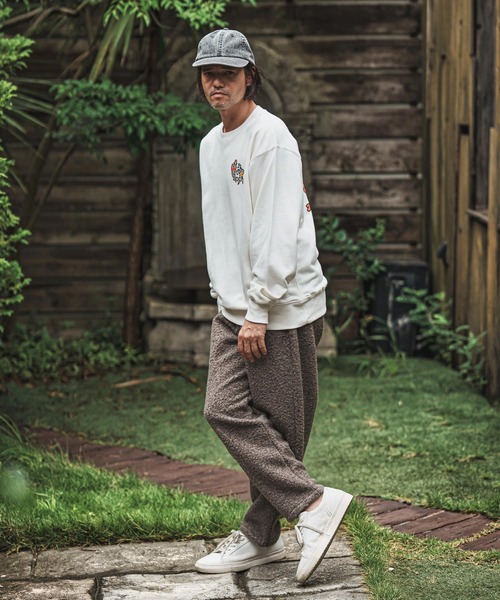CAMBIO(カンビオ)の「mp14016- Fleece Balloon Easy Pants バルーンイージーパンツ(CAM25AW-022)(その他パンツ・メンズ・ブラウン/ベージュ/チャコール・S/M/L)」の14枚目の写真