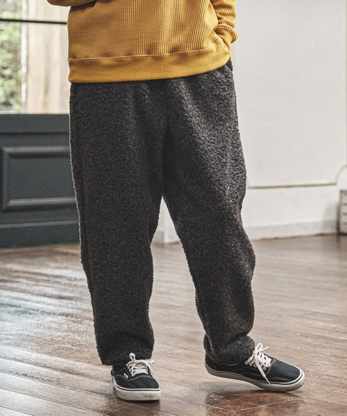 CAMBIO(カンビオ)の「mp14016- Fleece Balloon Easy Pants バルーンイージーパンツ(CAM25AW-022)(その他パンツ・メンズ・ブラウン/ベージュ/チャコール・S/M/L)」の16枚目の写真