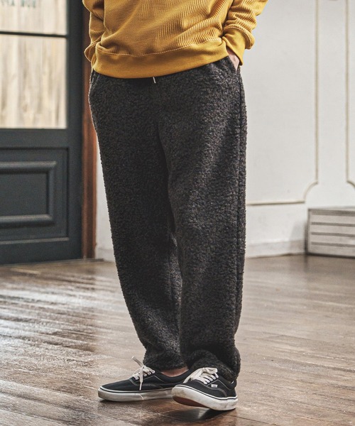 CAMBIO(カンビオ)の「mp14016- Fleece Balloon Easy Pants バルーンイージーパンツ(CAM25AW-022)(その他パンツ・メンズ・ブラウン/ベージュ/チャコール・S/M/L)」の17枚目の写真