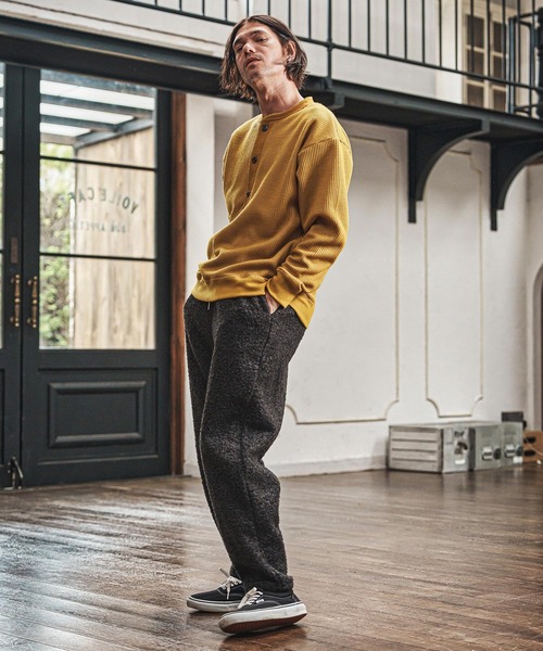 CAMBIO(カンビオ)の「mp14016- Fleece Balloon Easy Pants バルーンイージーパンツ(CAM25AW-022)(その他パンツ・メンズ・ブラウン/ベージュ/チャコール・S/M/L)」の19枚目の写真