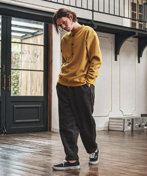 CAMBIO(カンビオ)の「mp14016- Fleece Balloon Easy Pants バルーンイージーパンツ(CAM25AW-022)(その他パンツ・メンズ・ブラウン/ベージュ/チャコール・S/M/L)」の20枚目の写真