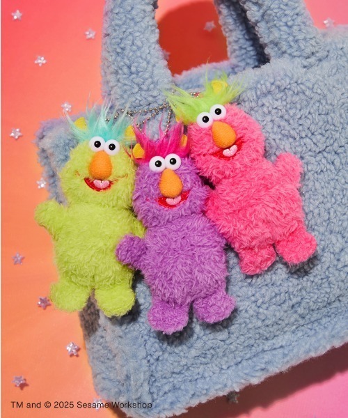 SESAME STREET（セサミストリート）の「ぬいぐるみチャーム バークレー
