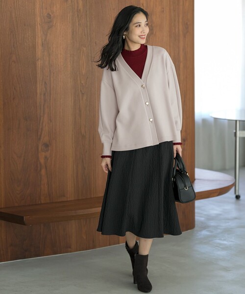 ANY SIS(エニィスィス)の「ジャカードフレア スカート(スカート・レディース・ブラック系/ダークブラウン系・MEDIUM/SMALL/LARGE)」の12枚目の写真