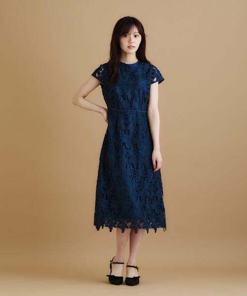 タグ付未使用☆2024/LEONARD☆インポートワンピース　42 限定色 ☆LEONARD☆2024／ボタニカル柄ワンピース☆44 LEONARD☆2024