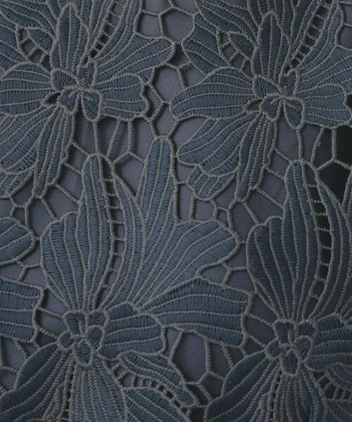 index(インデックス)の「バイカラーレースワンピース【洗濯機洗い可】(ワンピース・レディース・ネイビー/ブラウン系/ナチュラル・36/38/40/42)」の20枚目の写真