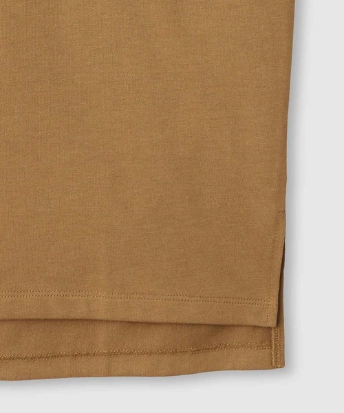Mac-House(マックハウス)の「Idnes POUR FAIRE ロゴプリントTシャツ(Tシャツ/カットソー・レディース・オフホワイト/ネイビー/キャメル・M)」の8枚目の写真